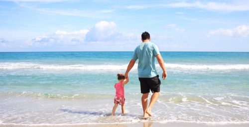 father-daughter-beach-sea-38302
